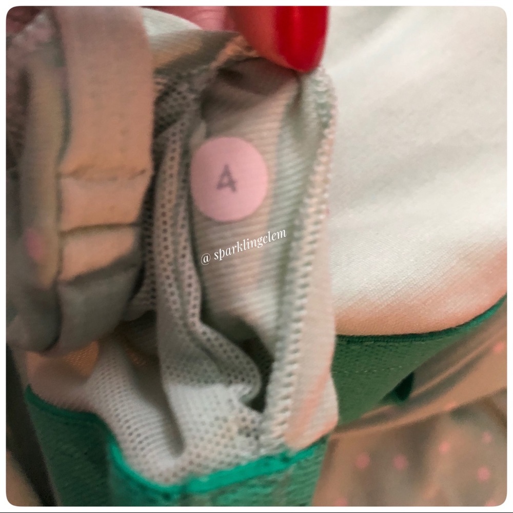 Lululemon Power Y Tank w. Built In Bra Polka Dot - Picture 7 of 8